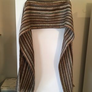 Bianculli wool and silk scarf, unisex